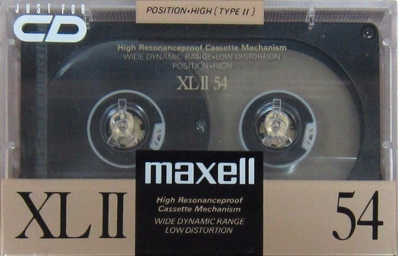 Compact Cassette: Maxell / Hitachi Maxell - XLII 54