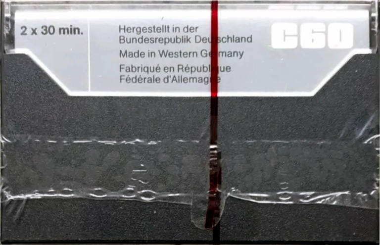 Compact Cassette Contona Music 60 Type I Normal 1979 Europe