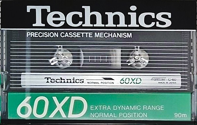 Compact Cassette: Matsushita Technics - XD 60