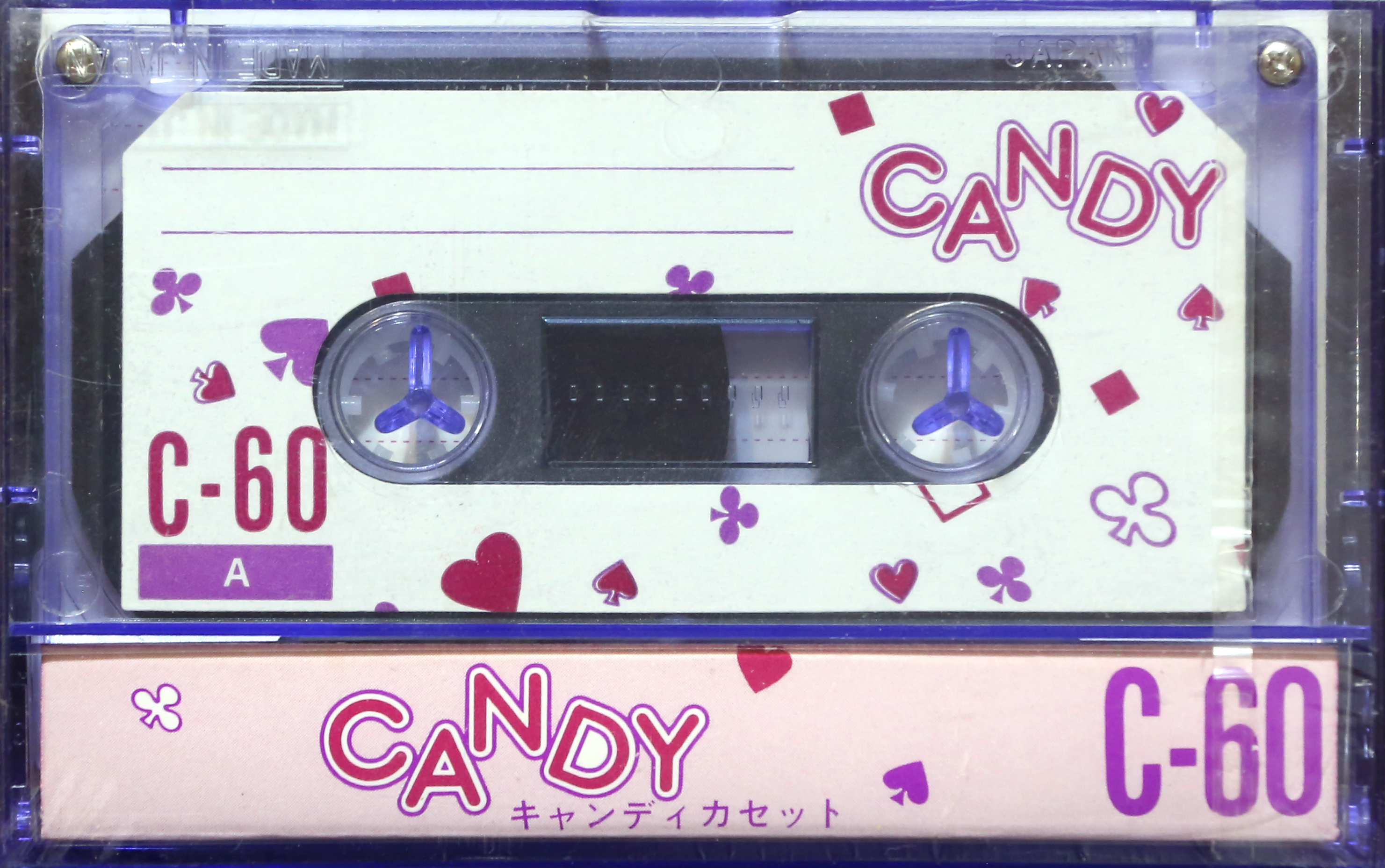 Compact Cassette CVS Candy 60 "Violet" Type I Normal Japan