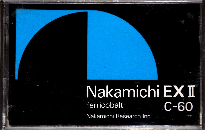 Compact Cassette Nakamichi EX II 60 Type I Normal 1978 Japan