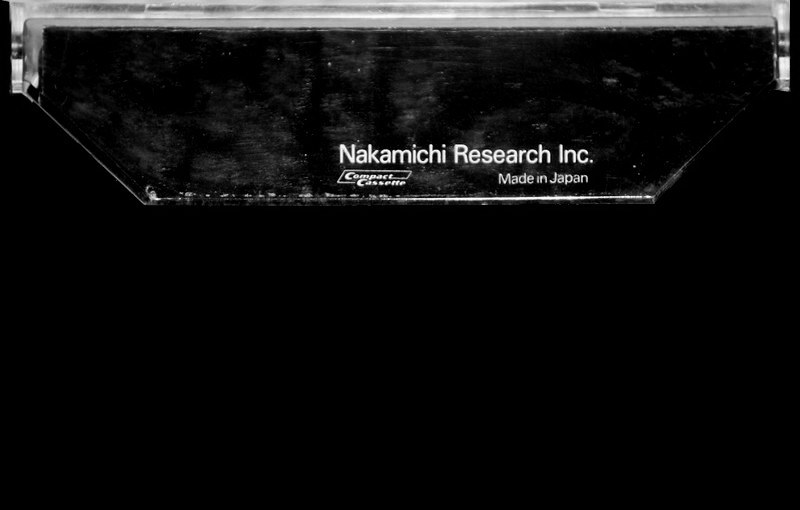 Compact Cassette Nakamichi EX II 60 Type I Normal 1978 Japan