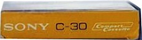 Compact Cassette Sony Auto-Sensor 30 Type I Normal 1970 Japan