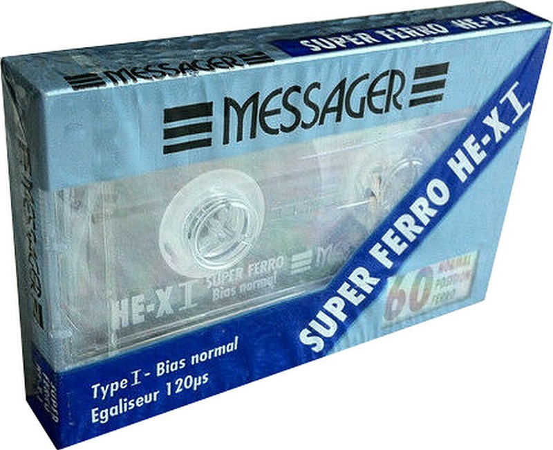 Compact Cassette Messager HE-XI 60 Type I Normal 1994 France