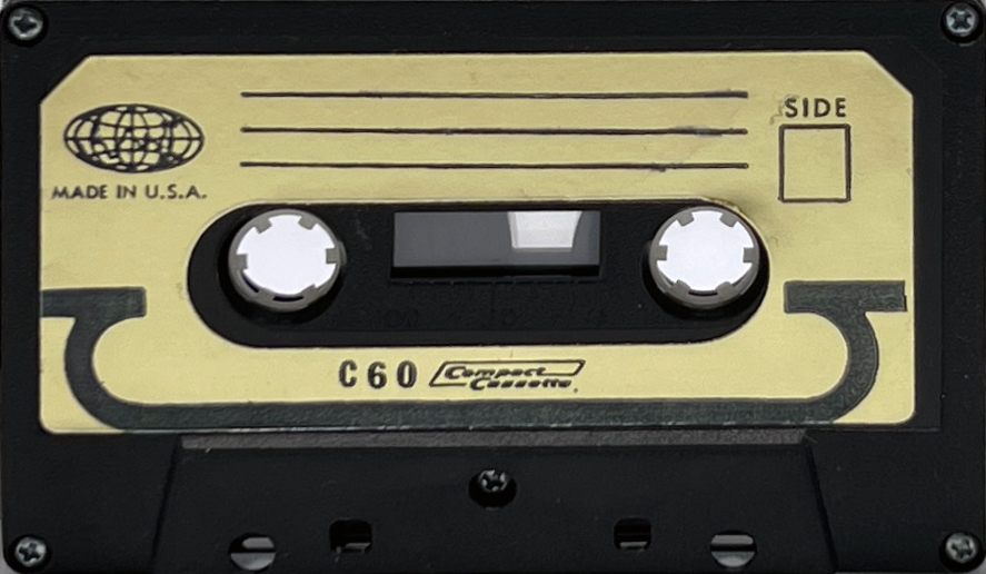 Compact Cassette SONI 60 Type I Normal Europe