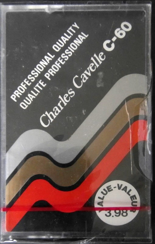 Compact Cassette Charles Cavelle 60 Type I Normal Unknown Country
