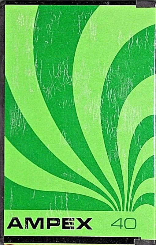 Compact Cassette Ampex 350 40 Type I Normal 1972 Mexico