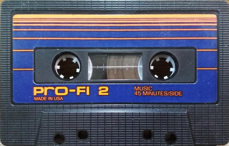 Compact Cassette PRO-FI 90 "PRO-FI 2 87800017" Type I Normal USA