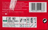 5 pack Maxell UR 90 Type I Normal 1991 Europe