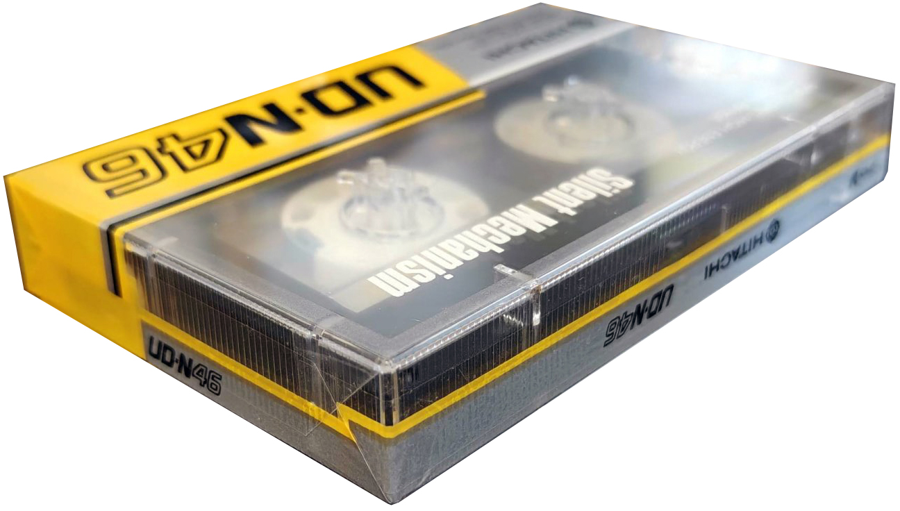 Compact Cassette Hitachi UD 46 "UD-N" Type I Normal 1987 Japan