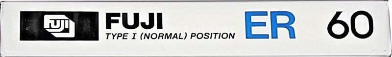 Compact Cassette Fuji ER 60 Type I Normal 1982 Japan