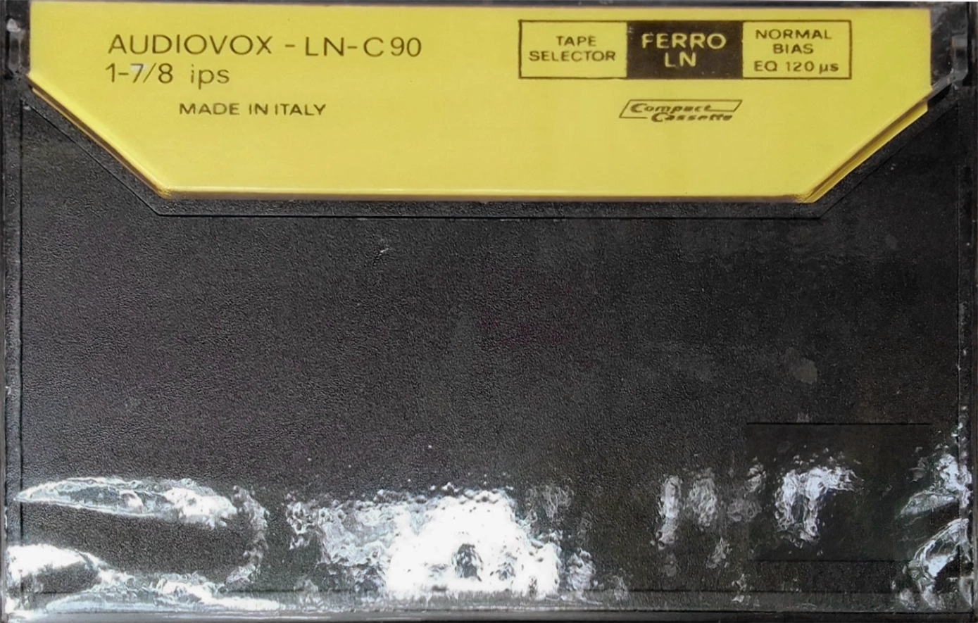 Compact Cassette Audiovox 90 Type I Normal Italy