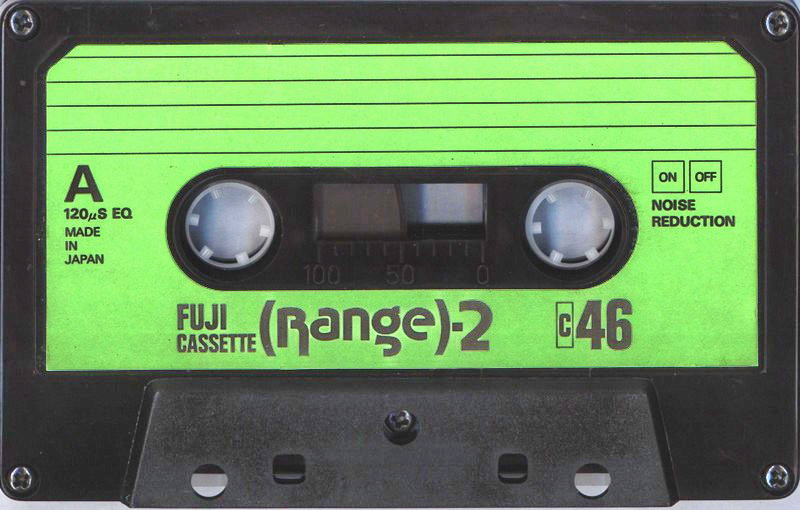 Compact Cassette Fuji Range 2 46 Type I Normal 1977 Japan
