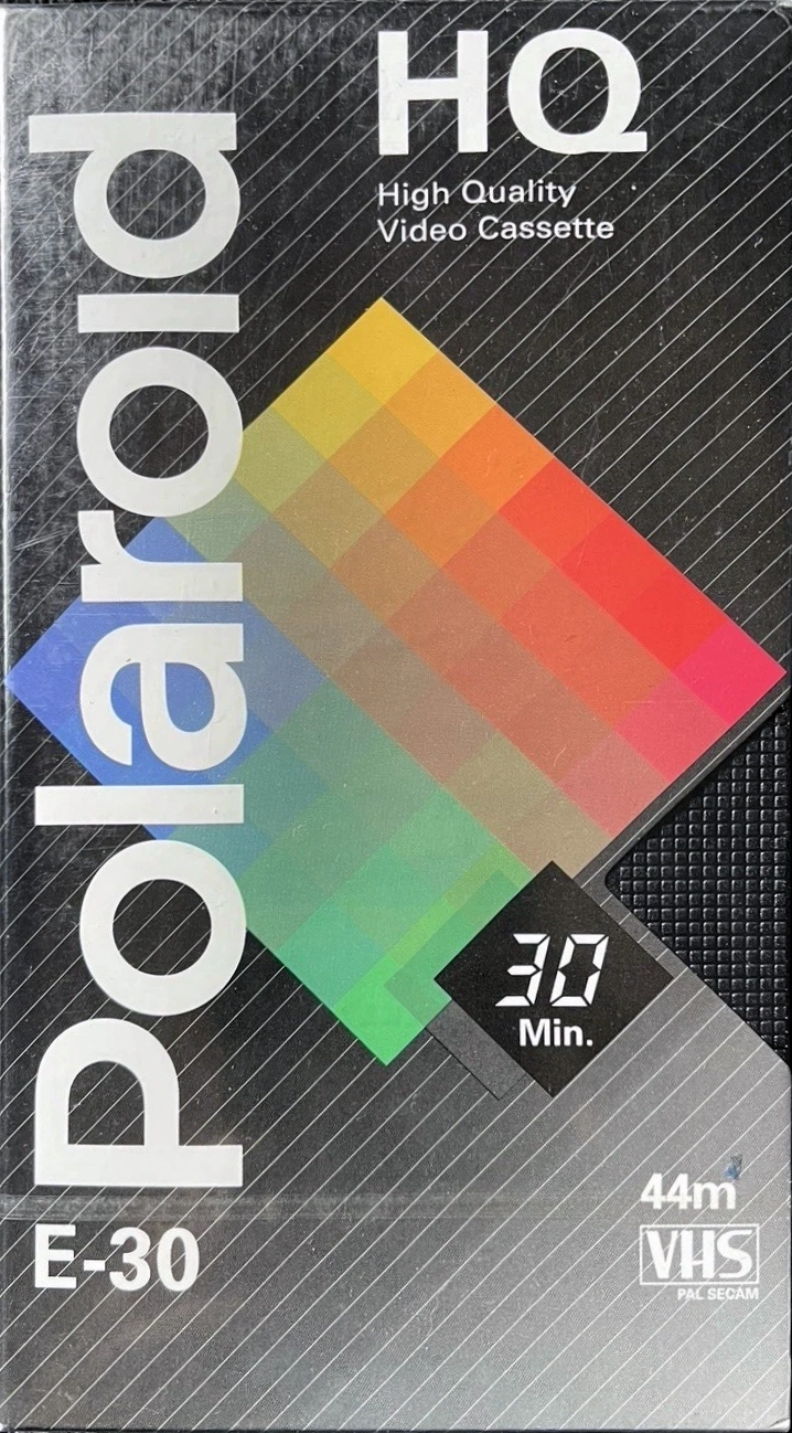 VHS, Video Home System Polaroid HQ 30 Type I Normal 1994 North America