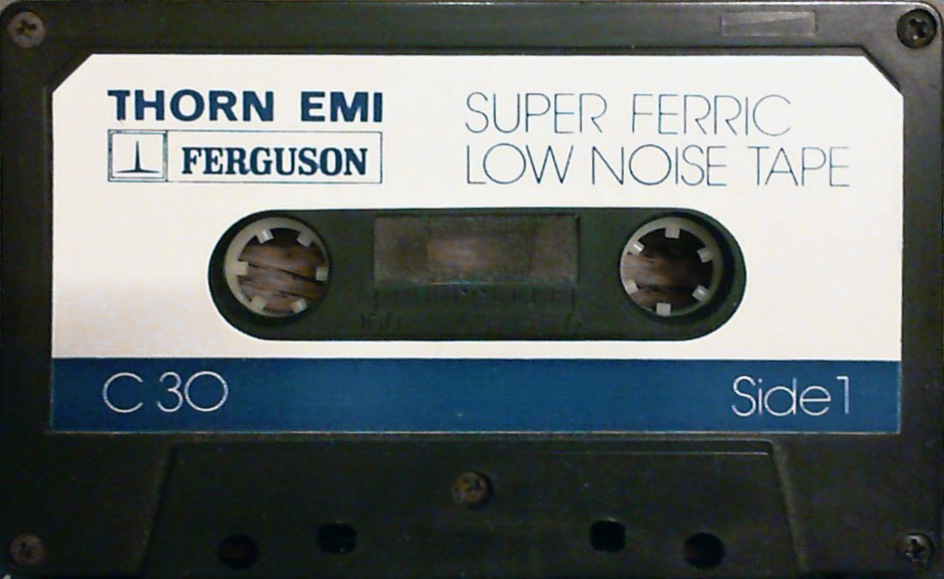 Compact Cassette Thorn 30 "EMI Ferguson" Type I Normal Unknown Country