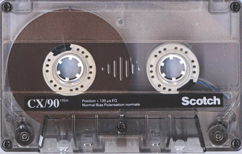 Compact Cassette Scotch CX 60 Type I Normal 1990 Worldwide