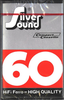Compact Cassette Silver Sound High Quality 60 Type I Normal 1983 Europe