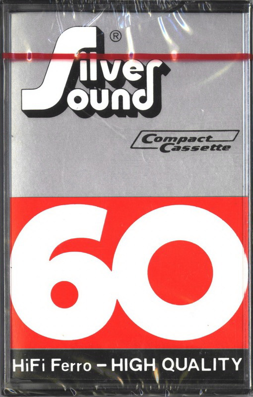 Compact Cassette: Unknown Silver Sound -  60