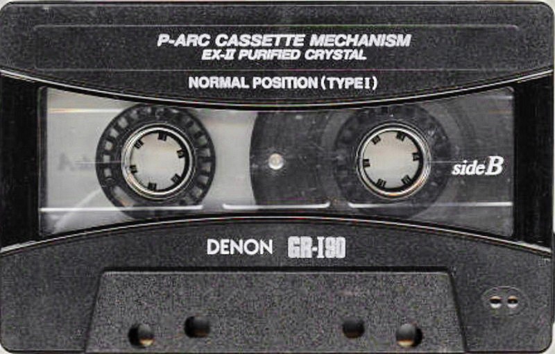 Compact Cassette Denon GR-I 90 "GR-1 90" Type I Normal 1992 Japan