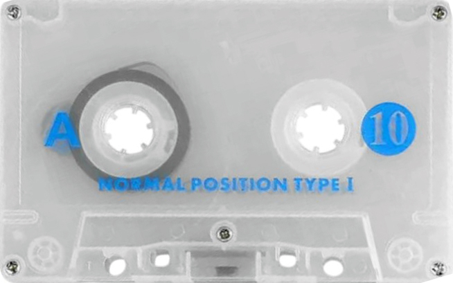 Compact Cassette Ecola 10 "E-CAS10-S" Type I Normal Japan