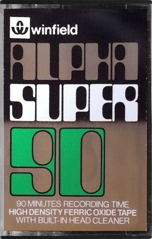 Compact Cassette: Unknown Winfield - Alpha Super 90