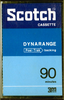 Compact Cassette Scotch Dynarange 90 Type I Normal 1975 Europe