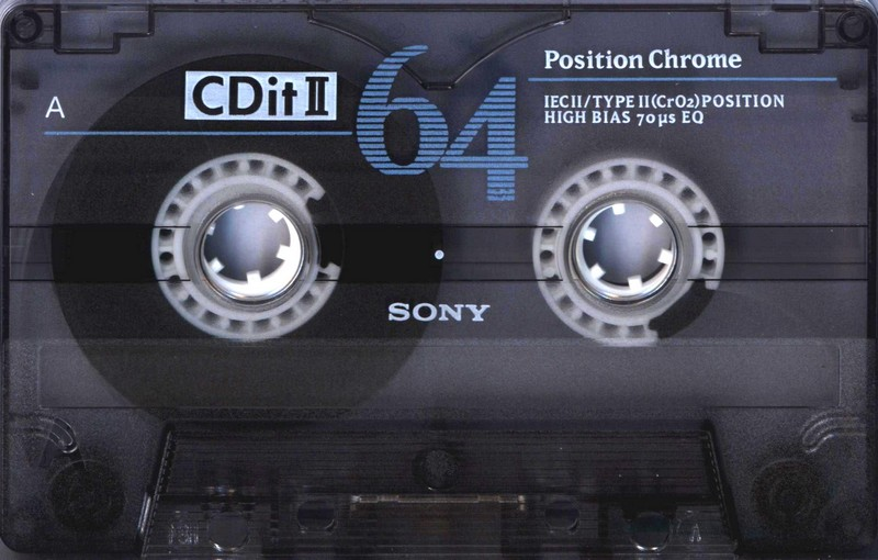 Compact Cassette: Sony  - CDit II 64