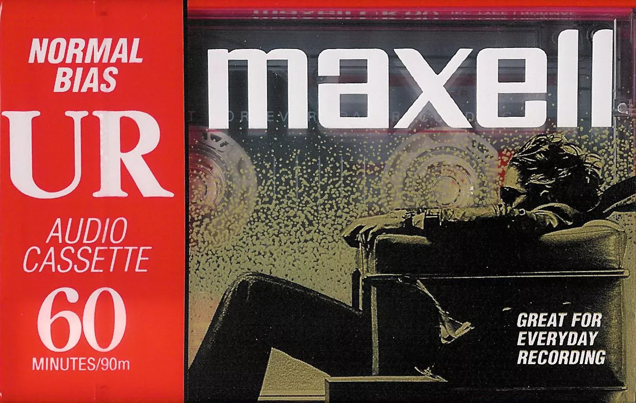Compact Cassette Maxell UR 60 Type I Normal 2000 North America