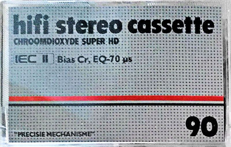 Compact Cassette Hema Chroomdioxyde Super HD 90 Type II Chrome 1983 Netherlands