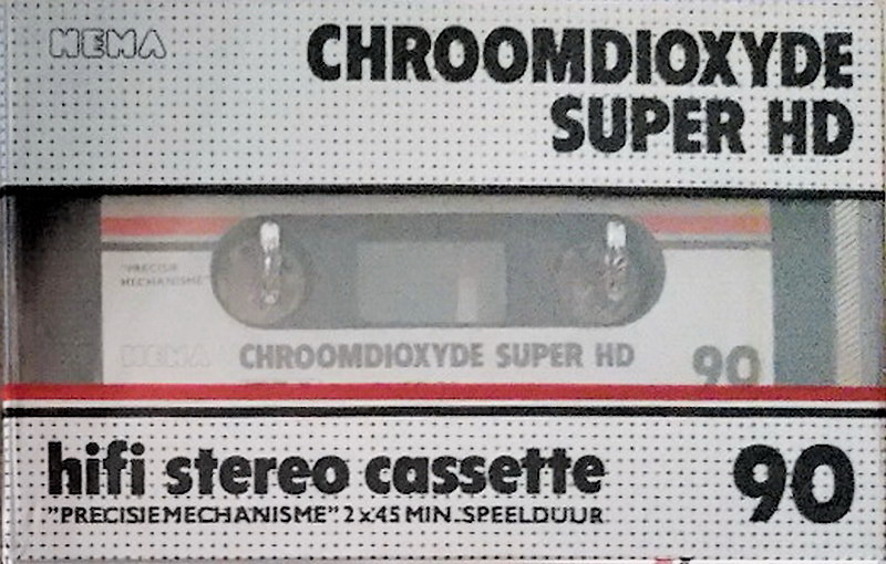 Compact Cassette: AGFA Hema - Chroomdioxyde Super HD 90