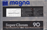 Compact Cassette Magna Super Chrom 90 Type II Chrome 1984 Europe