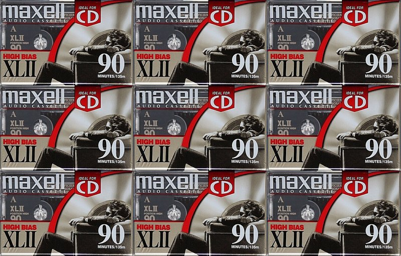 Compact Cassette: Maxell / Hitachi Maxell - XLII 90