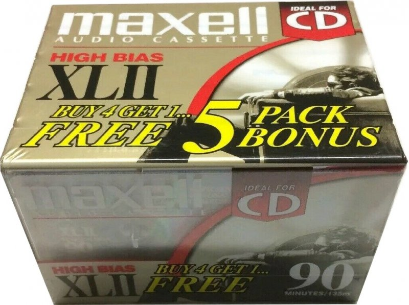 Compact Cassette: Maxell / Hitachi Maxell - XLII 90