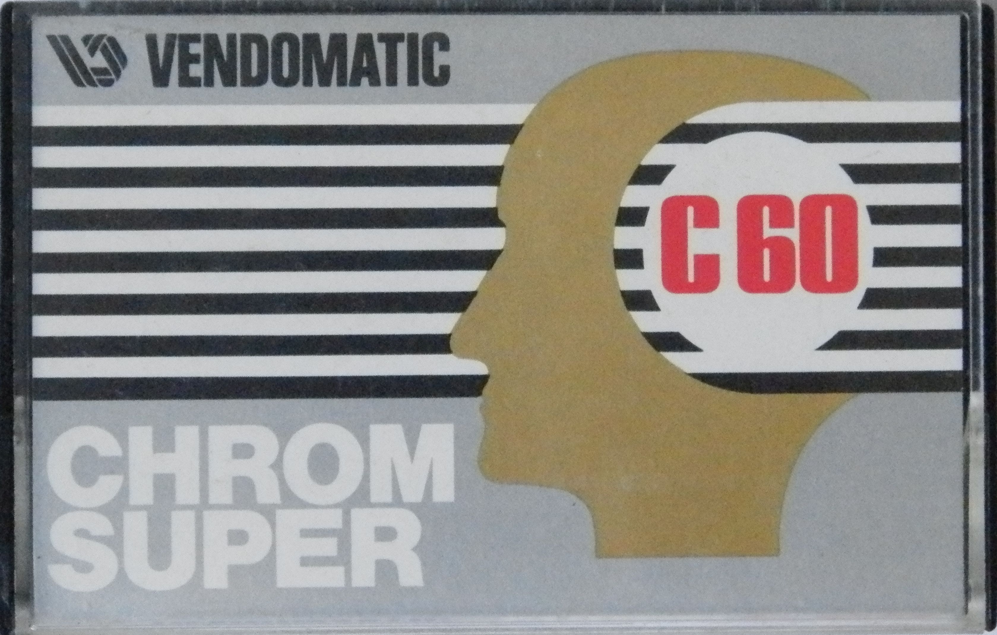 Compact Cassette Vendomatic 60 "Chrom Super" Type II Chrome 1978 Netherlands