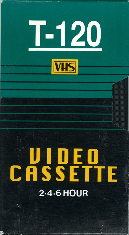 VHS, Video Home System Walmart 120 Type I Normal USA