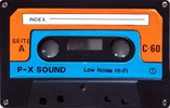Compact Cassette P-X Sound 60 Type I Normal