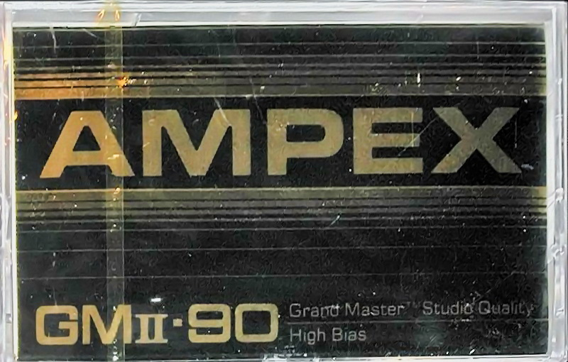 Compact Cassette Ampex Grand Master 90 "GMII" Type II Chrome 1982 USA