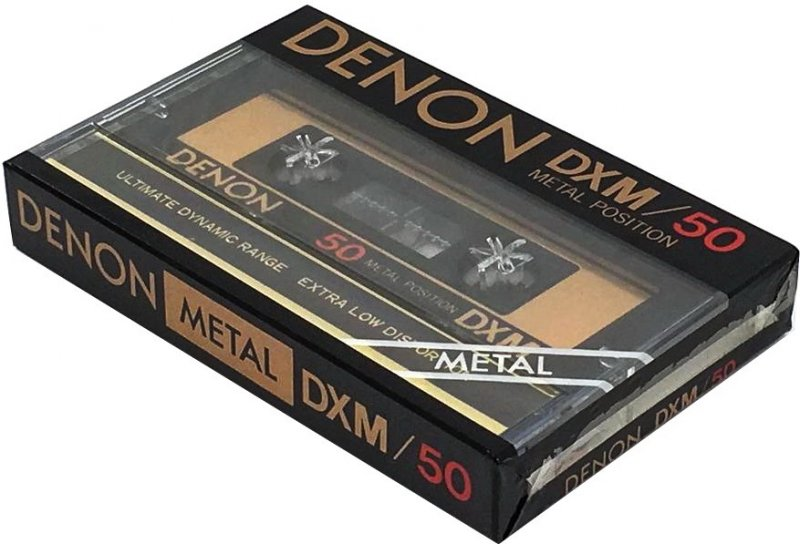 Compact Cassette Denon DXM 50 Type IV Metal 1981 Japan