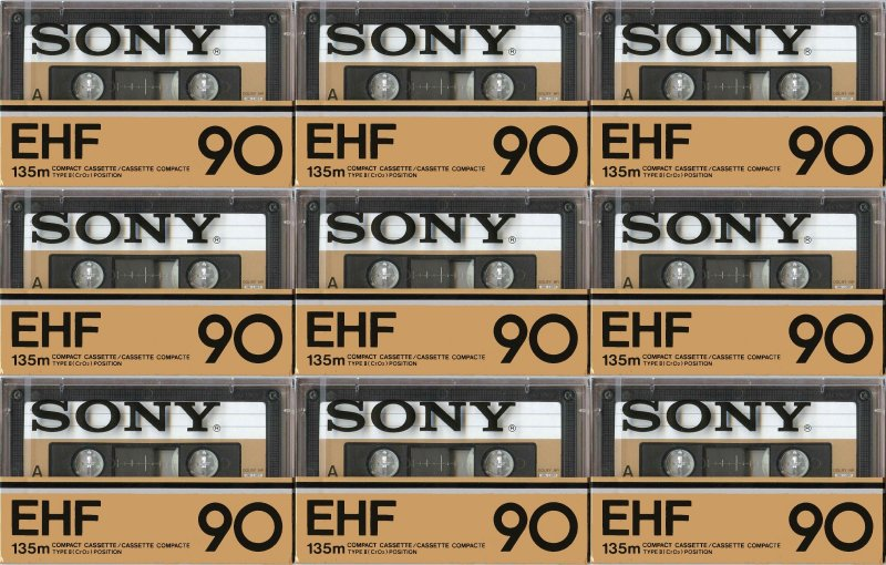 Compact Cassette: Sony  - EHF 90