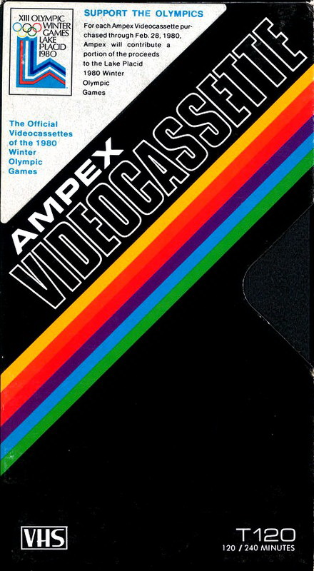 VHS, Video Home System: AMPEX Ampex -  120