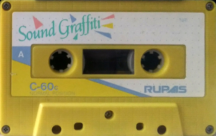 Compact Cassette Rupas Sound Graffiti 60 Type I Normal 1984 Japan