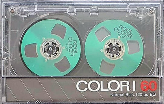Compact Cassette Reel Cleer Color I 60 Type I Normal 1984 USA