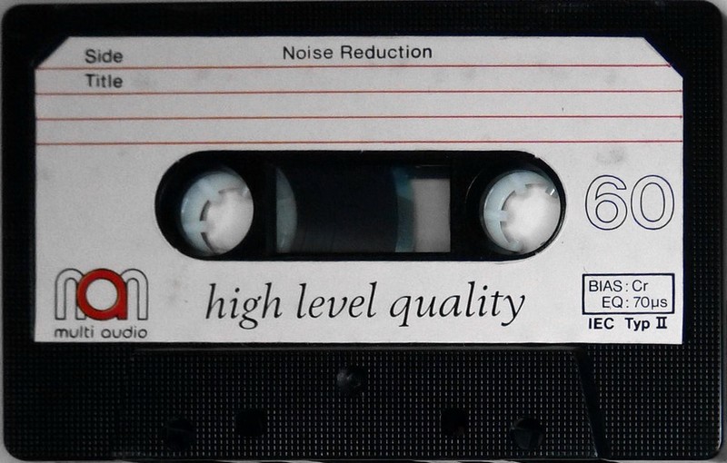 Compact Cassette Multi Audio 60 Type II Chrome Unknown Country