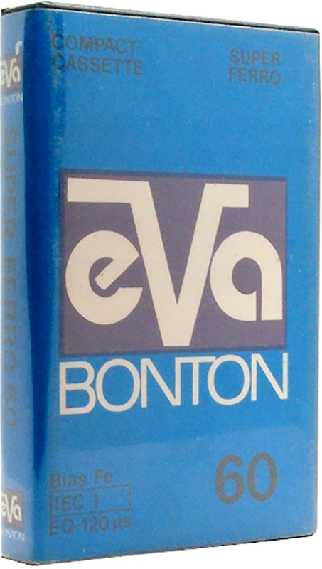 Compact Cassette Bonton EVA 60 "Black" Type I Normal Poland