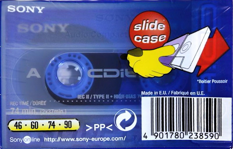 Compact Cassette: Sony  - CDit II 74