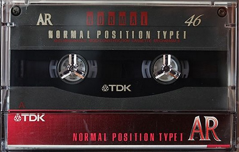 Compact Cassette TDK AR 46 "AR-46F" Type I Normal 1994 Japan