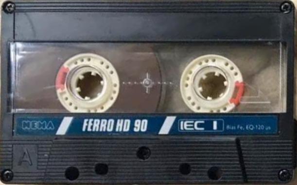 Compact Cassette Hema Ferro HD 90 Type I Normal 1988 Netherlands