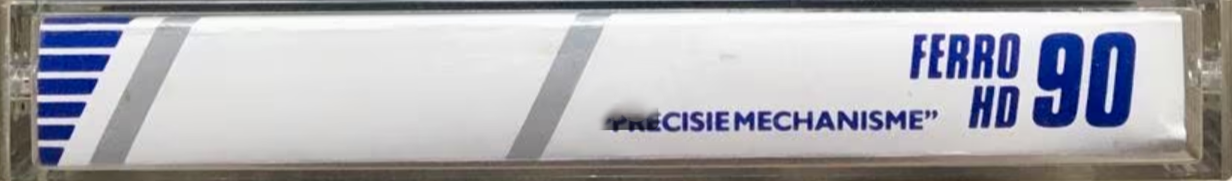 Compact Cassette Hema Ferro HD 90 Type I Normal 1988 Netherlands