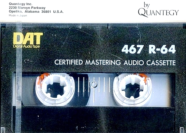 Digital Audio Tape Ampex 467 64 Type IV Metal 1993 USA