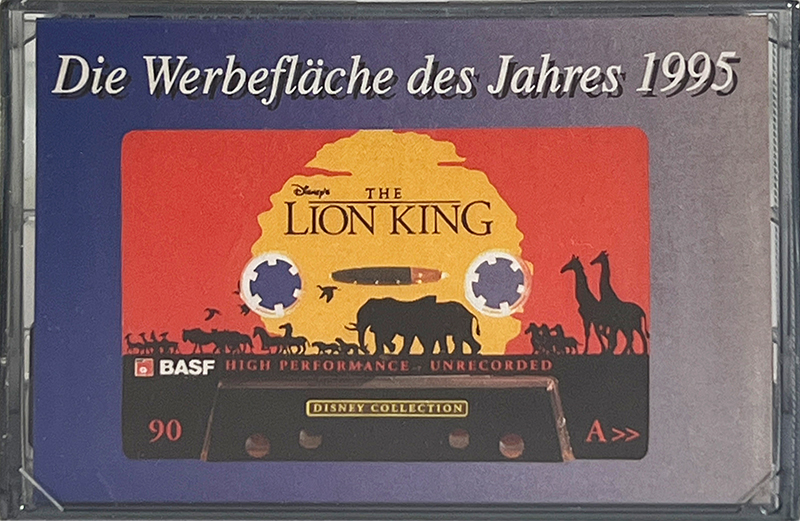 Compact Cassette BASF 60 "Terrex" Type II Chrome 1995 Germany